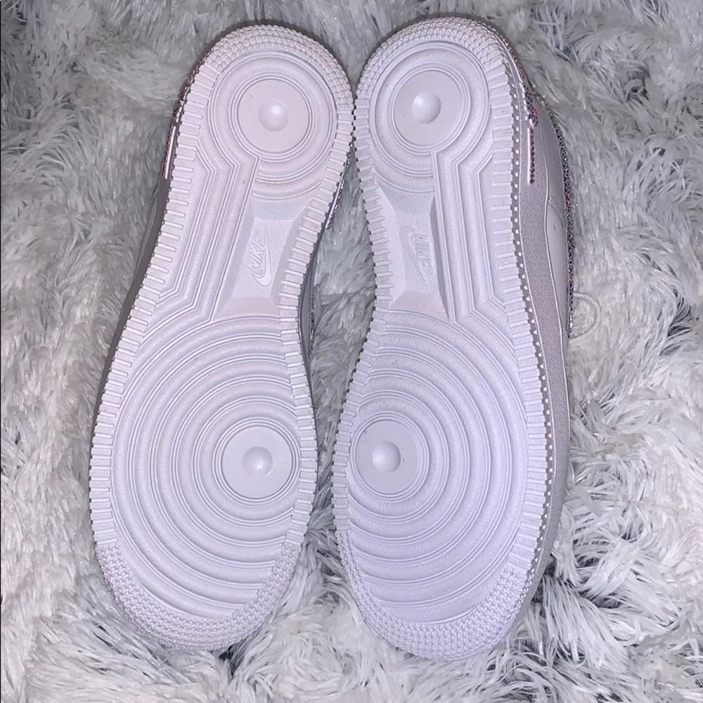 Custom Rhinestone Air Force 1s - Picture 4 of 4